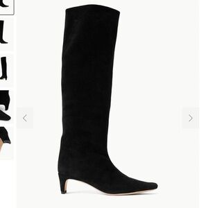 WALLY BOOT BLACK SUEDE
